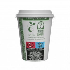 Kubek Pap. biały 250 ml sup pl (4000) 300 ml