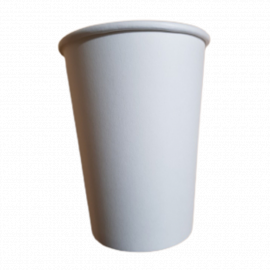 Kubek Pap. biały 300 ml (FI90) + znak dyrektywy multi (4060)