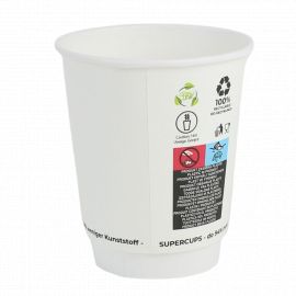 Kubek Pap. biały 300 ml (FI90) Sup Pl (4000)