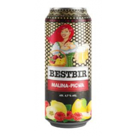 Piwo Browar Staropolski Bestbir z Sokiem Malina Pigwa 4,7% 500 ml puszka