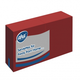 Serwetki 33x33 cm bordo 2w a 250 / opak - 2 tyś w karton