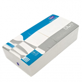 Serwetki 33x33 cm biała 2w a 250 / opak - 2 tyś w karton