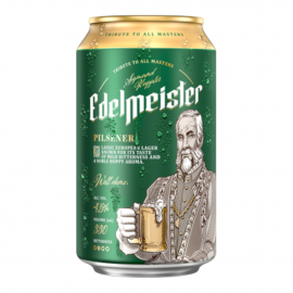Piwo Edelmeister Pilsener 4,5% 330 ml Puszka