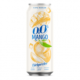 Piwo Edelmeister Radler Mango 0% 500 ml Puszka