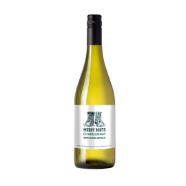 Wino Muddy Boots Chardonnay 12,5% białe wytrawne 750 ml