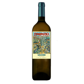 Wino Sapatio Sachino White Medium Dry 11,5% białe półwytrawne 750 ml