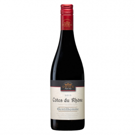 Wino Gentilhomme Ogier Aoc Côtes Du Rhône 14% czerwone wytrawne 750 ml