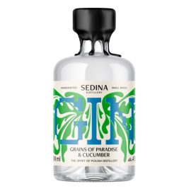 Gin Sedina Grain of Paradise & Cucumber 43,3% 700 ml
