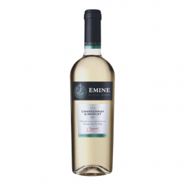 Wino Emine Chardonnay/Muscat 14% białe wytrawne 750 ml