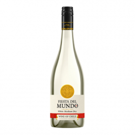 Wino Fiesta del Mundo 11,5% białe półwytrawne 750 ml