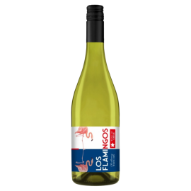 Wino Los Flamingos Chardonnay 14% białe wytrawne 750 ml