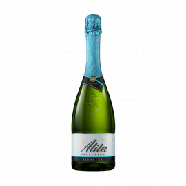 Wino Alita Riesling 11% białe musujące półwytrawne 750 ml