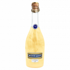 Wino Monte Santi La Perla Gold 10% białe musujące półsłodkie 750 ml
