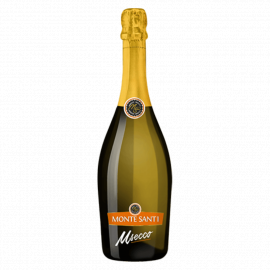 Wino Monte Santi Msecco 11% białe musujące półwytrawne 750 ml