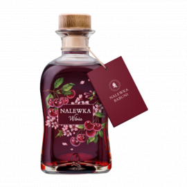 Likier Nalewka Babuni Wiśnia 18% 500 ml