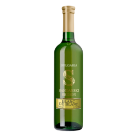 Wino S Line Blanc de Blanc 11% białe półwytrawne 750 ml