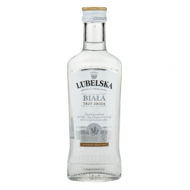 Wódka Lubelska Biała Trzy Zboża 28% 200 ml