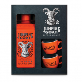 Wódka Jumping Goat Vodka Coffee Liquer 33% 700 ml Box + 2 kubki