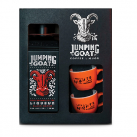 Whisky Jumping Goat Coffee Liquer 33% 700 ml + 2 kubki