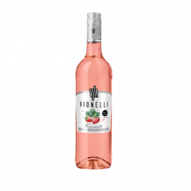 Wino Musujące Vionelli Frizzante Strawberry 10% czerwone słodkie 750 ml