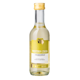 Wino Western Creek Chardonnay 12% białe wytrawne 187 ml