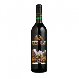 Wino Bulgarien Rotwein Cabernet Sauvignon Merlot 10,5% czerwone półsłodkie 750 ml