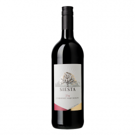 Wino Siesta Cabernet Sauvignon 12% czerwone wytrawne 1000 ml