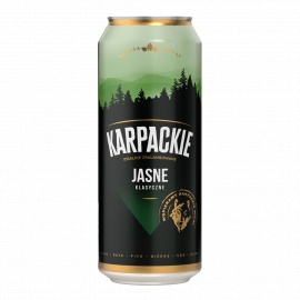 Piwo Karpackie Jasne 6% 500 ml Puszka
