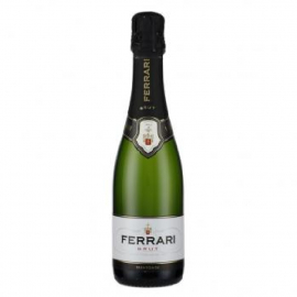 Wino Ferrari Brut 12,5% białe wytrawne 375 ml
