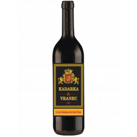 Wino TiM Kadarka & Vranec 11% czerwone półwytrawne 750 ml