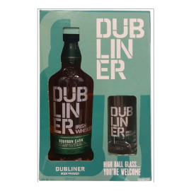 Whisky Dubliner 40% 700 ml 2 szklanki