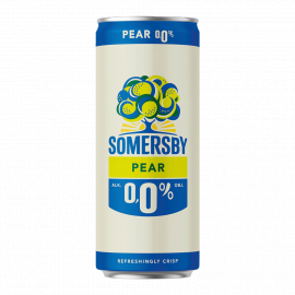 Piwo Somersby Pear 0% 330 ml Puszka