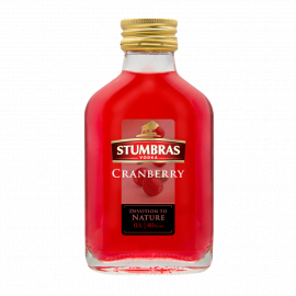 Wódka Stumbras Cranberry 40% 100 ml