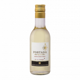 Wino Portada Lisboa 11,5% białe półsłodkie 187 ml