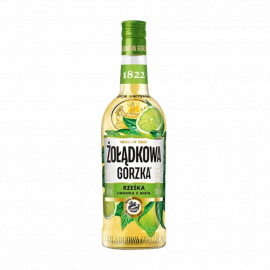 Wódka Żołądkowa Gorzka Limonka z Miętą 28% 200 ml
