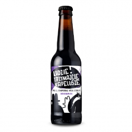 Piwo Brokreacja Ludzie Trzymajcie Kapelusze Wild Turkey Bourbon BA 11% 330 ml