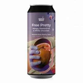 Piwo Free Pretty Mango Passionfruit & White Chocolate 0% 500 ml Puszka