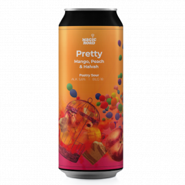 Piwo Pretty Mango Peach & Halvah 5,6% 500 ml Puszka