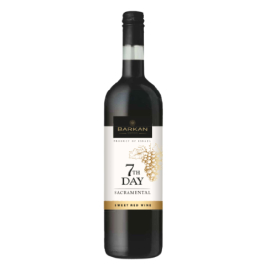 Wino 7th Day Sacramental Sweet Red Wine cczerwone słodkie 750 ml