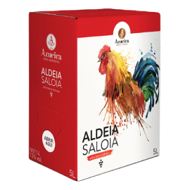 Wino Aldeia Saloia czerwone półwytrawne 5000 ml