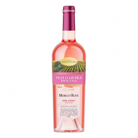 Wino Mołdawska Dolina Fruit 12% różowe słodkie 750 ml
