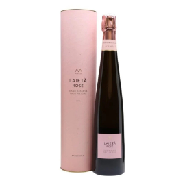Wino Laieta Rose Gran Reserva Brut Nature 12% różowe wytrawne 750 ml