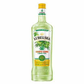 Likier Lubelska Konopie Siewne z Limonką i Miętą 25% 500 ml