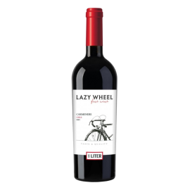 Wino Lazy Wheel Carmenere 13% czerwone wytrawne 1000 ml