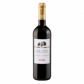 Wino Oak View 12,5% czerwone półsłodkie 750 ml
