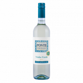 Wino Ponte Portugal Verde 10% białe półwytrawne 750 ml