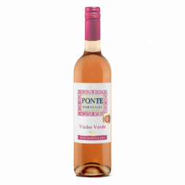 Wino Ponte Portugal Verde 10% różowe półwytrawne 750 ml