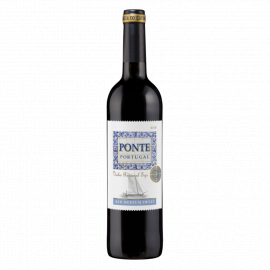 Wino Ponte Portugal Tejo 12,5% czerwone półsłodkie 750 ml