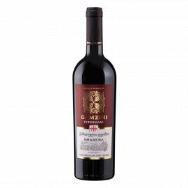 Wino Gamziri Pirosmani 12,5% czerwone półwytrawne 750 ml