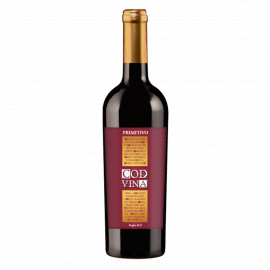 Wino COD Vina Primitivo Puglia 13% czerwone wytrawne 750 ml